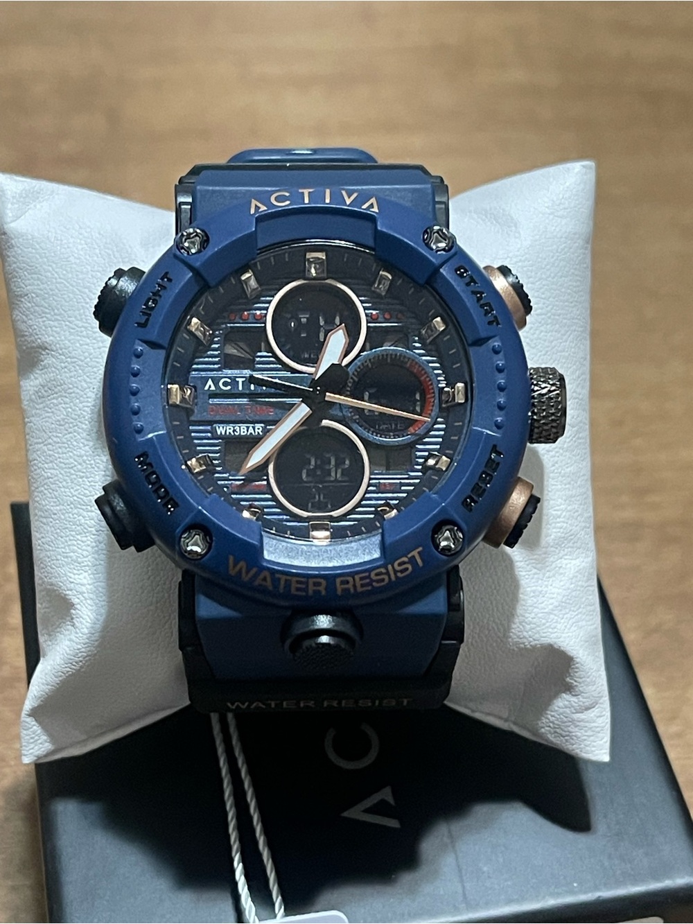 Activa X Invicta Digital Analog Men's Watch - 52mm. Blue, new. - Picture 1 of 13